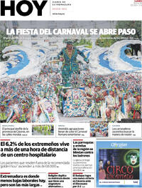 Portada Hoy 2026-02-16