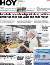 Portada Hoy 2026-04-16