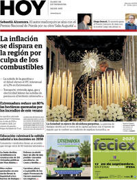 Portada Hoy 2026-09-16