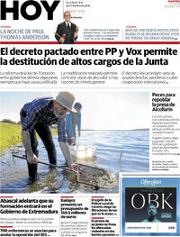 Portada Hoy 2026-03-17