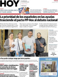 Portada Hoy 2026-04-18