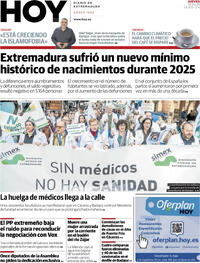 Portada Hoy 2026-02-19