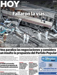Portada Hoy 2026-01-20