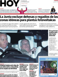 Portada Hoy 2026-02-20