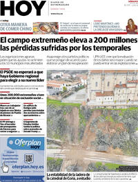 Portada Hoy 2026-02-21