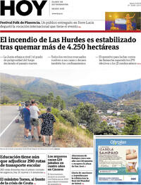 Portada Hoy 2026-08-22