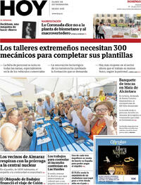 Portada Hoy 2026-08-23