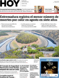 Portada Hoy 2026-08-25