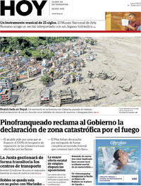 Portada Hoy 2026-08-27