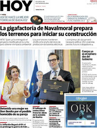 Portada Hoy 2026-03-28