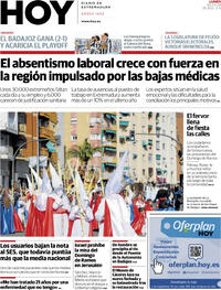 Portada Hoy 2026-03-30