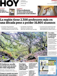 Portada Hoy 2026-08-30