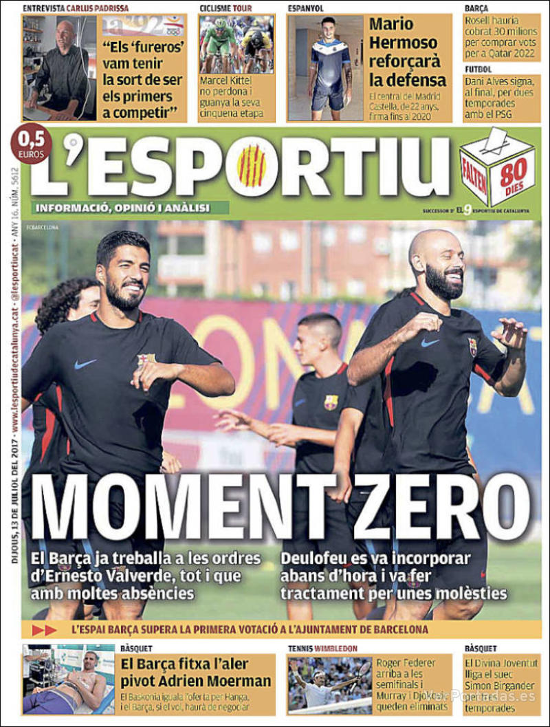 Portada Cinco Días 2017-07-13