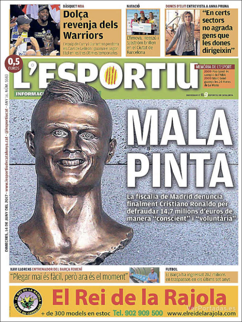 Portada Cinco Días 2017-06-14
