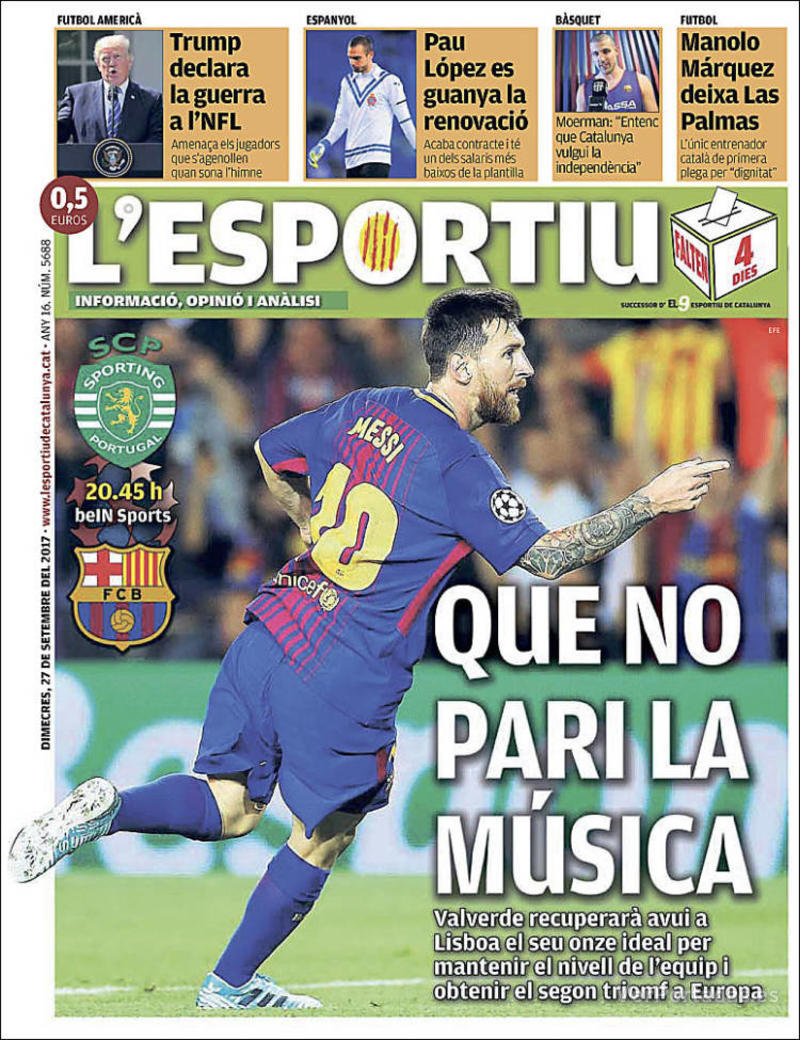 Portada Cinco Días 2017-09-27