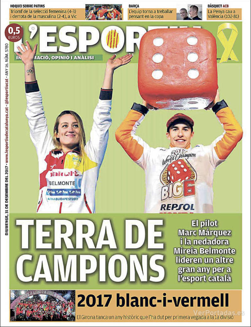 Portada Superdeporte 2017-12-31