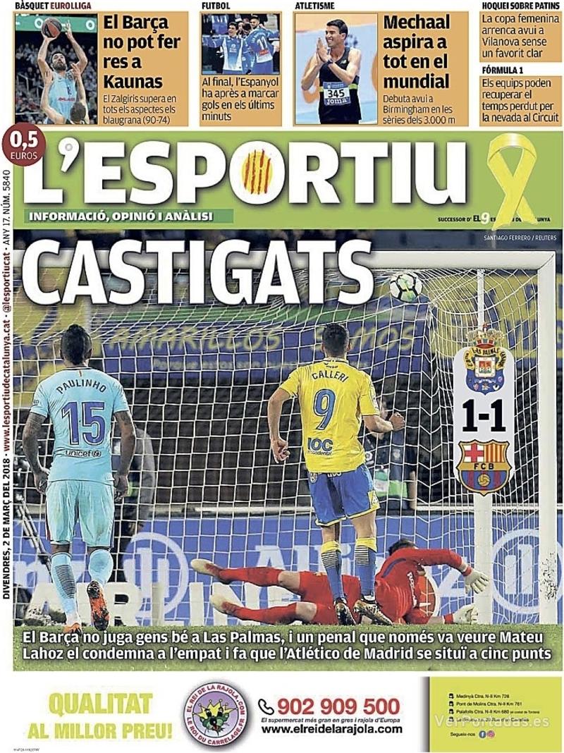 Portada Cinco Días 2018-03-02