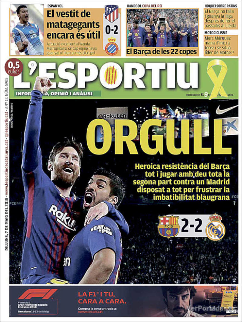 Portada Cinco Días 2018-05-07