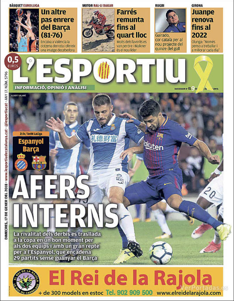 Portada Cinco Días 2018-01-17