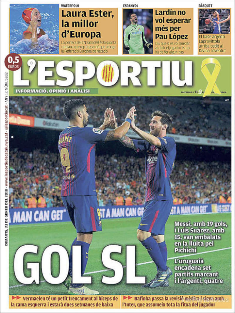 Portada Cinco Días 2018-01-23