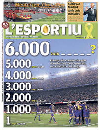 Portada L'Esportiu 2018-05-18