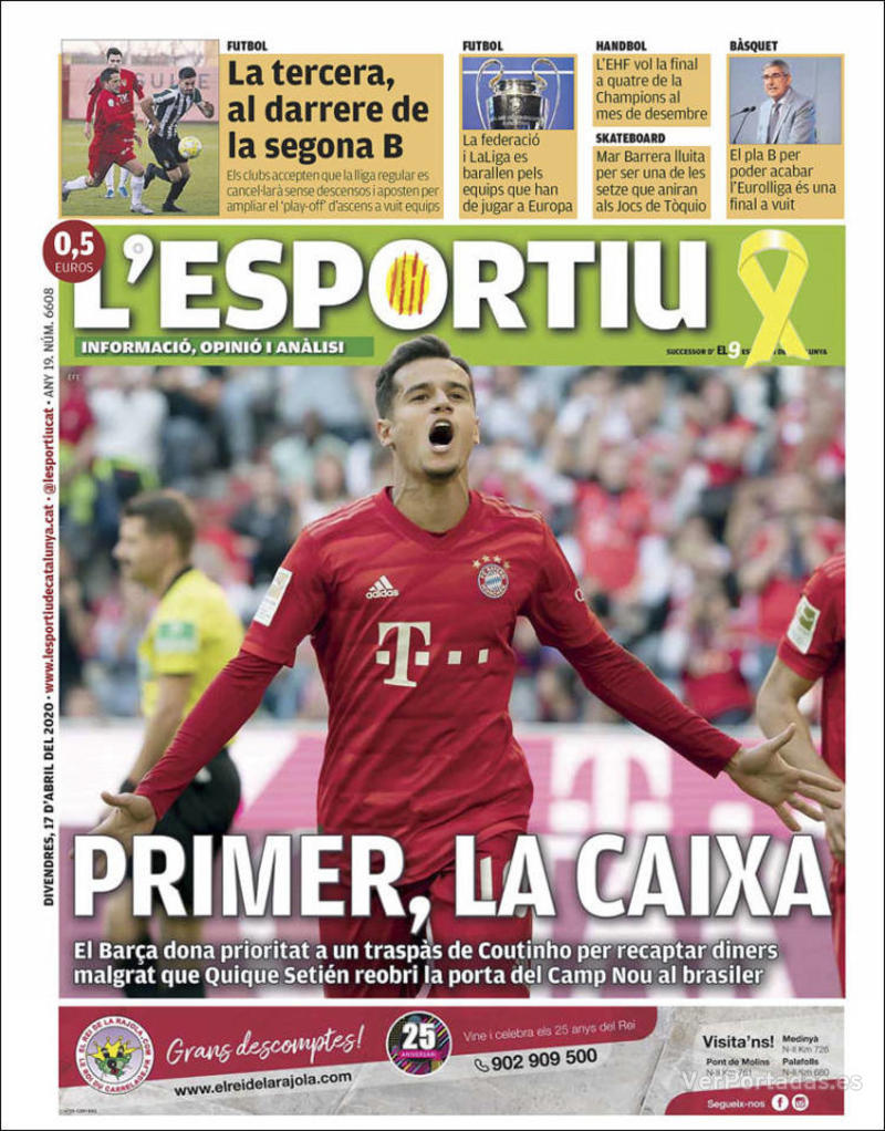 Portada Cinco Días 2020-04-17