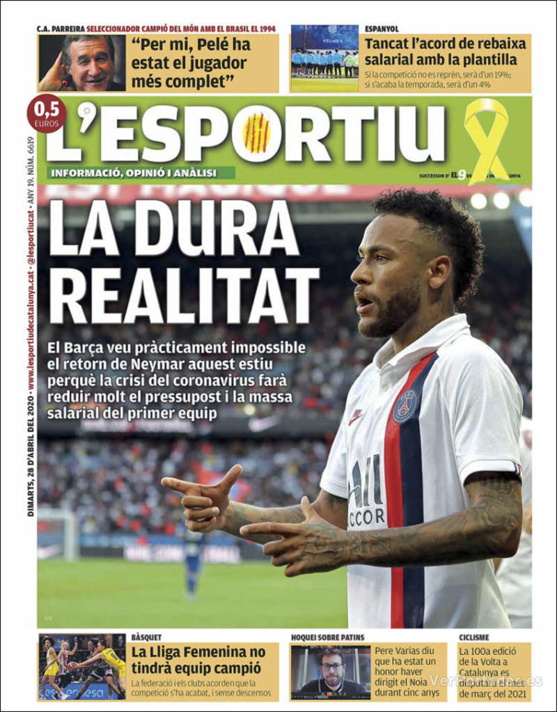 Portada Cinco Días 2020-04-28