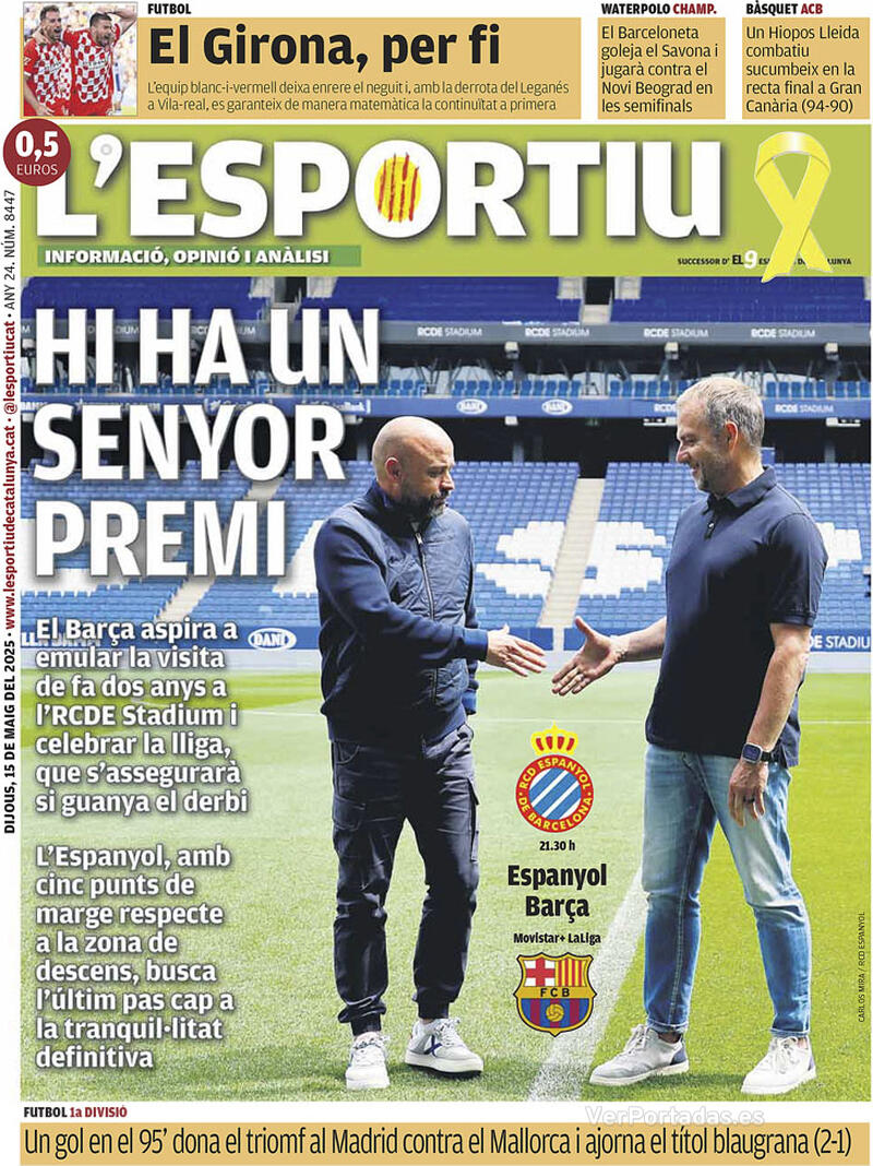 Portada Cinco Días 2025-05-15