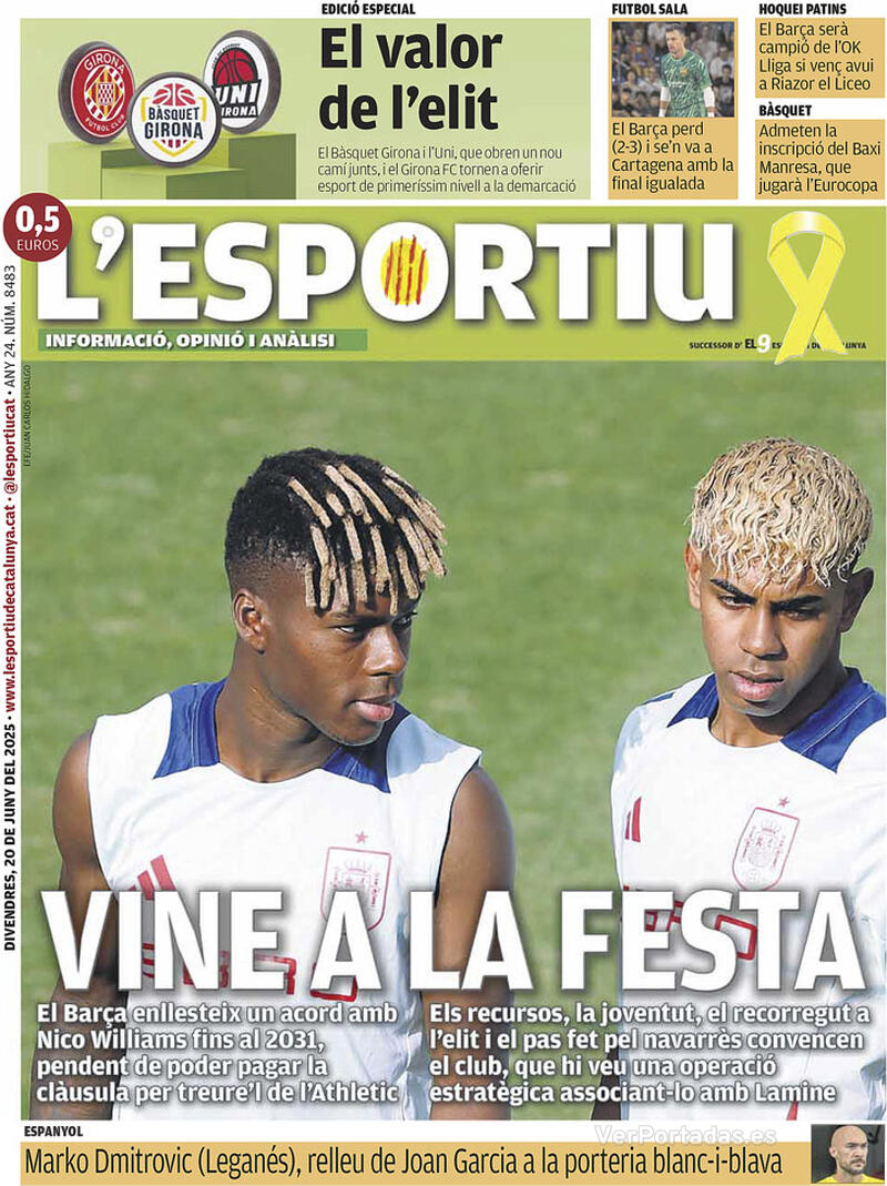 Portada Cinco Días 2025-06-20