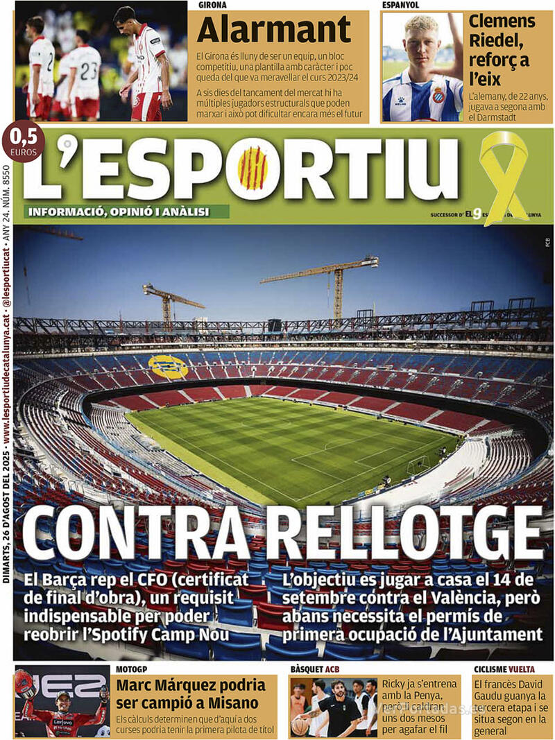 Portada Cinco Días 2025-08-26