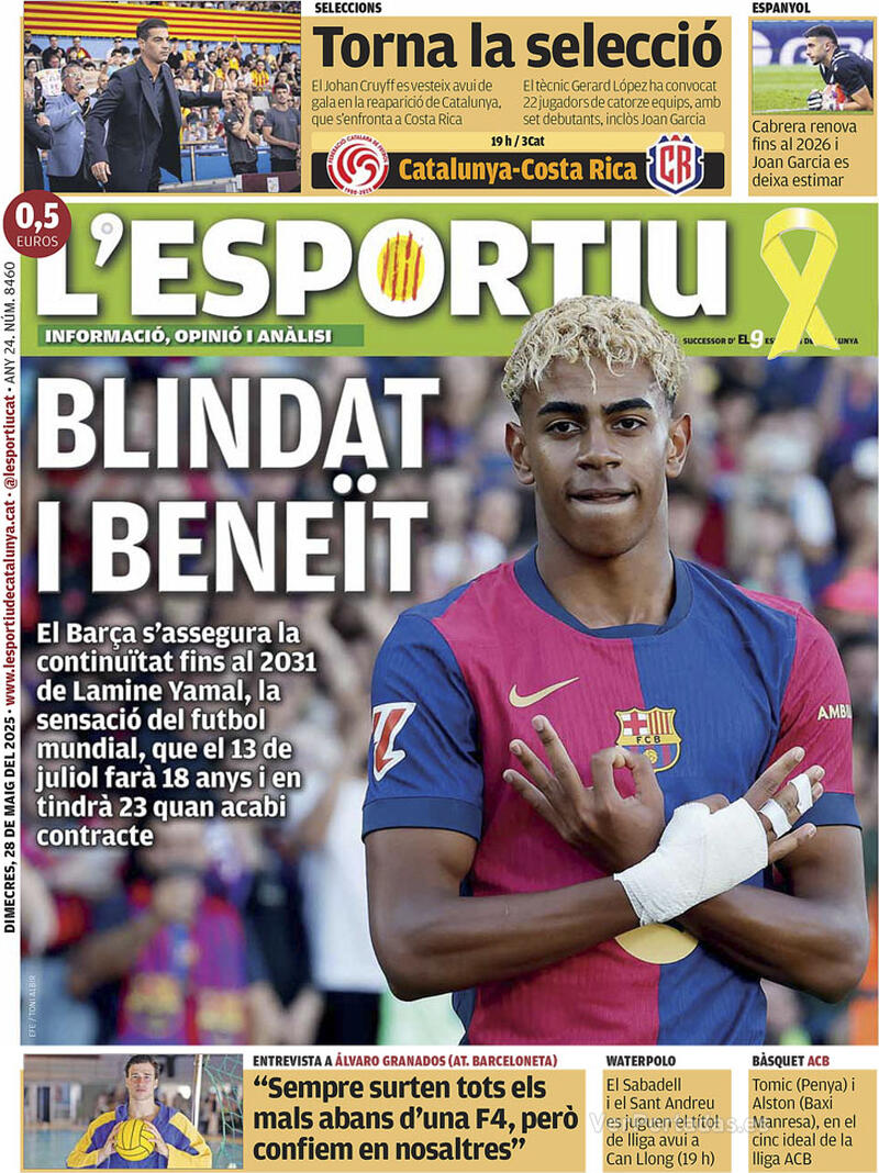Portada Cinco Días 2025-05-28