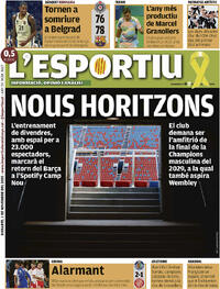 Portada L'Esportiu 2025-11-01