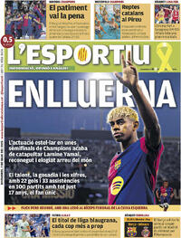 Portada L'Esportiu 2025-05-02