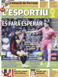 Portada periódico L'Esportiu