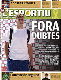 Portada L'Esportiu 2025-09-02