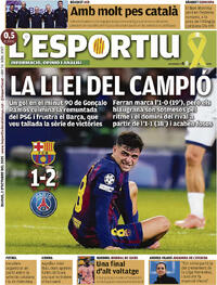 Portada L'Esportiu 2025-10-02