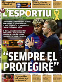 Portada L'Esportiu 2025-11-02