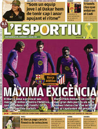 Portada L'Esportiu 2025-12-02
