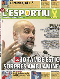 Portada periódico L'Esportiu