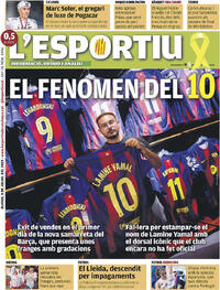 Portada L'Esportiu 2025-07-03