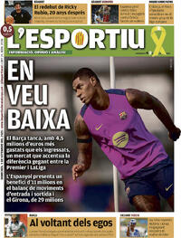 Portada L'Esportiu 2025-09-03