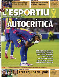 Portada L'Esportiu 2025-10-03