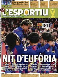 Portada L'Esportiu 2025-12-03