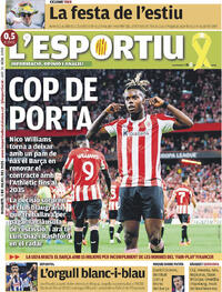 Portada periódico L'Esportiu