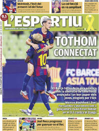 Portada periódico L'Esportiu