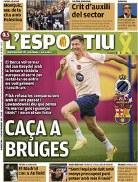 Portada L'Esportiu 2025-11-05