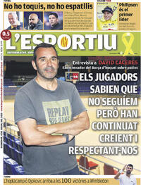 Portada L'Esportiu 2025-07-06