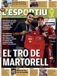 Portada L'Esportiu 2025-09-06