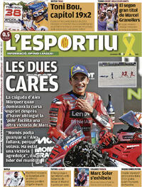 Portada L'Esportiu 2025-09-07