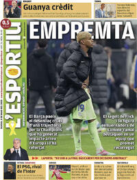Portada periódico L'Esportiu